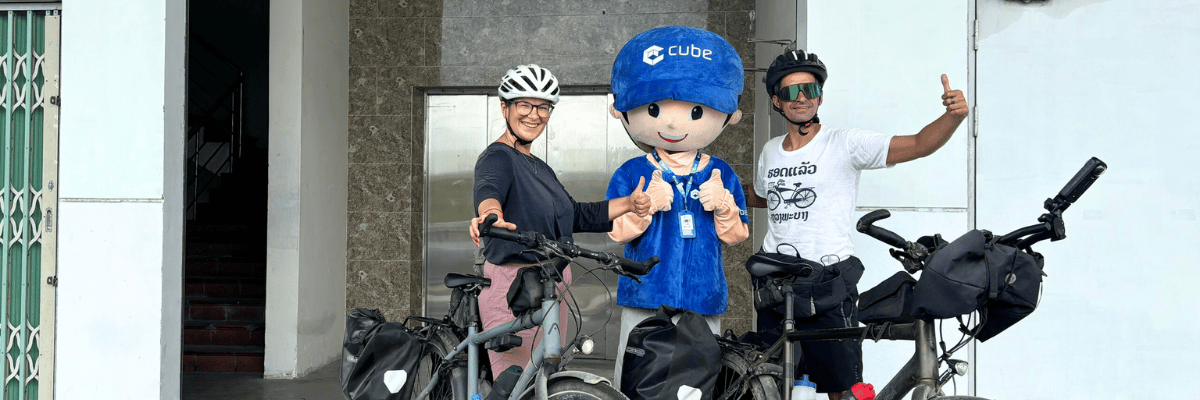 Mr. and Mrs. Sanjai - Bicycle Storage Solutions at Cube Self Storage Vietnam - Cube Vietnam Storage Service